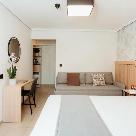酒店 Aqua Beachfront Elegant Olympiakí Aktí